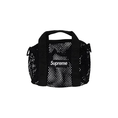Pre-owned Supreme Mesh Mini Duffle Bag 'black' | Men's Size Onesize