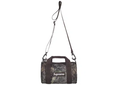 Pre-owned Supreme Mesh Mini Duffle Bag (ss25) In Truetimber Kanati Camo In Multi