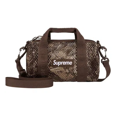 Supreme Mesh Mini Duffle Bag Ss25 'truetimber Kanati Camo'
