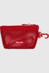 Supreme Mesh Mini Pouch (ss25) In Red, Men's At Urban Outfitters