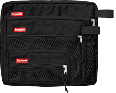 Pre-owned Supreme Mesh Organizer Bags In Black