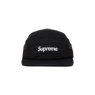 Pre-owned Supreme Mesh Pocket Camp Cap 'black'