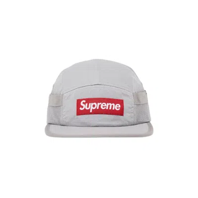 Pre-owned Supreme Mesh Pocket Camp Cap 'silver' | Men's Size Onesize
