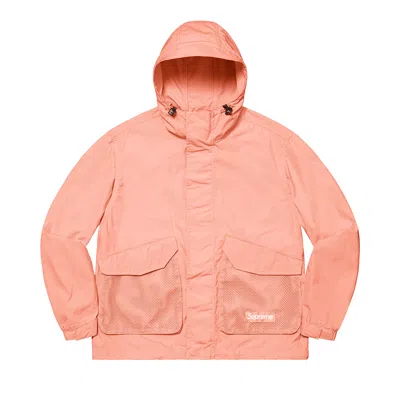 Pre-owned Supreme Mesh Pocket Cargo Jacket 'dusty Pink'
