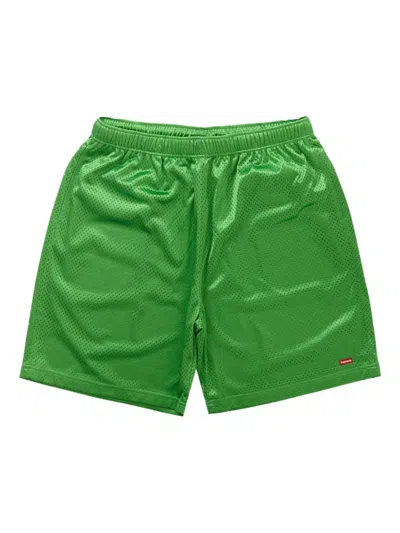 Supreme Mesh Shorts In Green