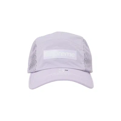 Pre-owned Supreme Mesh Side Panel Camp Cap 'lavender' In Purple