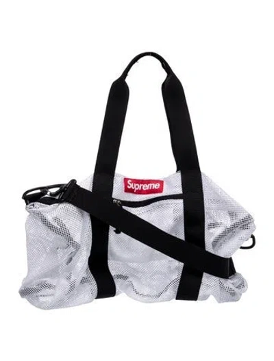 Pre-owned Supreme Mesh Tote In Black