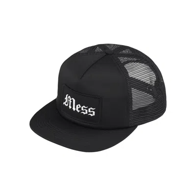 Pre-owned Supreme Mess Mesh Back 5-panel 'black' | Men's Size Onesize