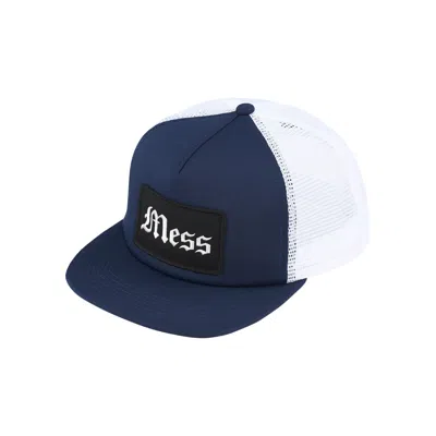 Pre-owned Supreme Mess Mesh Back 5-panel 'navy' | Blue | Men's Size Onesize