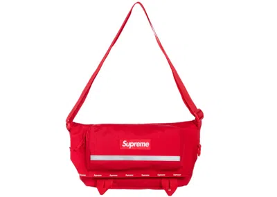 Pre-owned Supreme Messenger Bag In Red