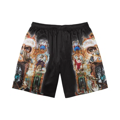 Pre-owned Supreme Michael Jackson Dangerous Mesh Short 'black' | Men's Size S
