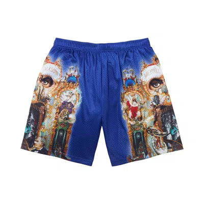 Pre-owned Supreme Michael Jackson Dangerous Mesh Short 'royal' | Blue | Men's Size S
