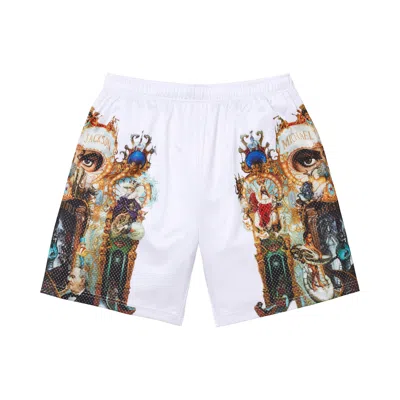 Pre-owned Supreme Michael Jackson Dangerous Mesh Short 'white' | Men's Size Xl