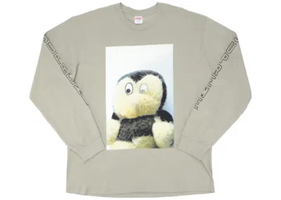 Pre-owned Supreme Mike Kelley Ahhyouth! Long Sleeve Tee Shirt In Clay