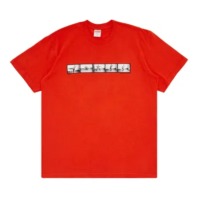 Pre-owned Supreme Milford Graves Tee 'tomato' In Orange
