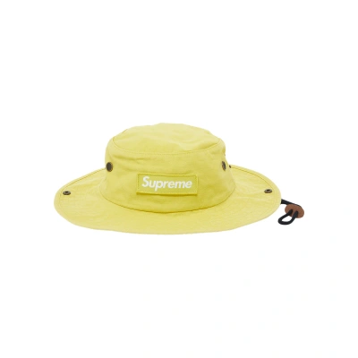 Pre-owned Supreme Military Boonie 'dusty Gold' In Yellow