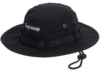 Pre-owned Supreme Military Boonie (fw21) In Black