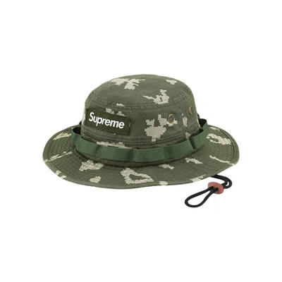 Pre-owned Supreme Military Boonie 'olive Russian Camo' | Green | Men's Size Onesize