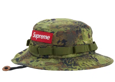 Pre-owned Supreme Military Boonie (ss22) In Olive Prym1 Camo