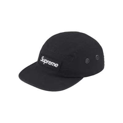 Pre-owned Supreme Military Camp Cap 'black'