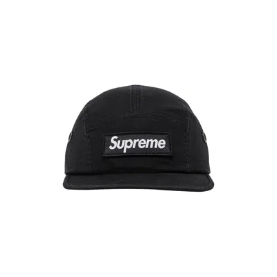 Pre-owned Supreme Military Camp Cap 'black' | Men's Size Onesize