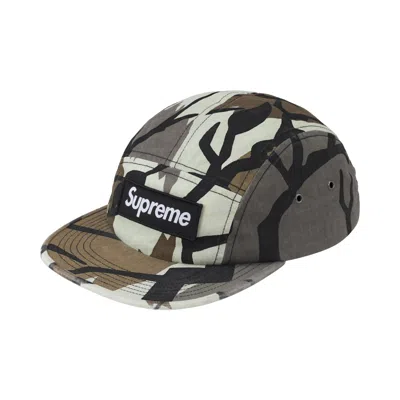 Pre-owned Supreme Military Camp Cap 'fall Grey Predator Camo' | Men's Size Onesize