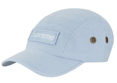 Pre-owned Supreme Military Camp Cap (fw22) In Light Blue