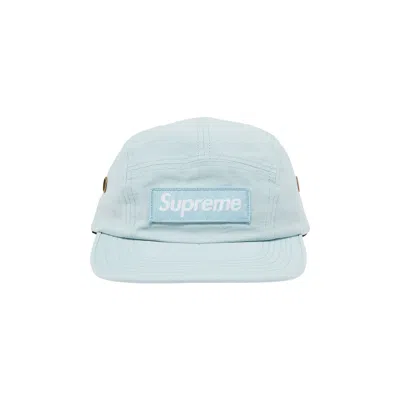 Pre-owned Supreme Military Camp Cap 'light Blue'
