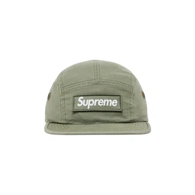 Pre-owned Supreme Military Camp Cap 'olive' | Green | Men's Size Onesize