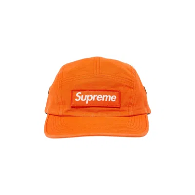 Pre-owned Supreme Military Camp Cap 'orange'