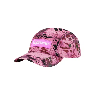 Pre-owned Supreme Military Camp Cap 'pink Pryml Camo'