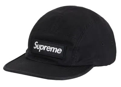 Pre-owned Supreme Military Camp Cap (ss20) In Black