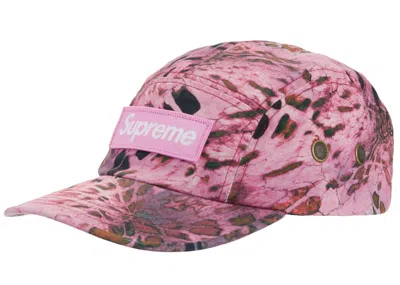 Pre-owned Supreme Military Camp Cap (ss22) In Pink Prym1 Camo