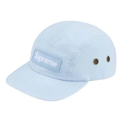 Supreme Military Camp Hat Ss24 'light Blue'