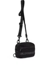 Supreme Mini Denim "black" Crossbody Bag In Black