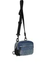 Supreme Mini Denim "blue" Messenger Bag In Blue