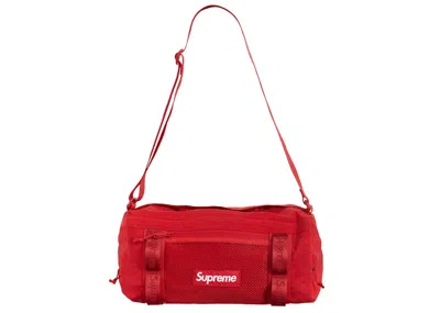 Pre-owned Supreme Mini Duffle Bag In Dark Red