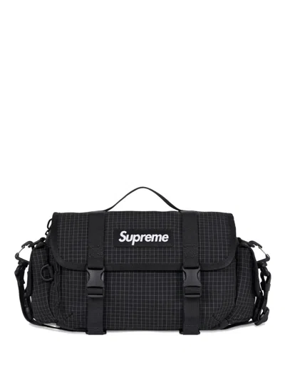 Supreme Mini Grid Duffle Bag In Pattern