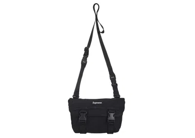 Pre-owned Supreme Mini Messenger Bag In Black