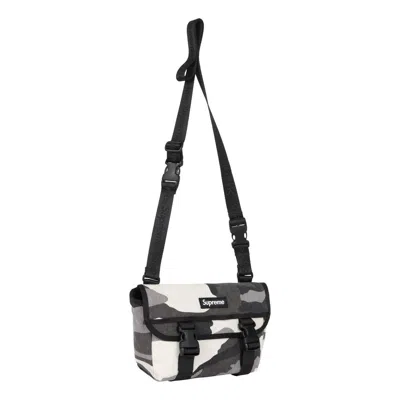 Supreme Mini Messenger Bag Ss25 'snow Camo' In Multi