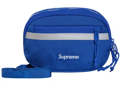 Pre-owned Supreme Mini Side Bag In Blue