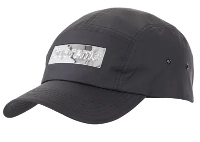 Pre-owned Supreme Mirror Camp Cap In Black