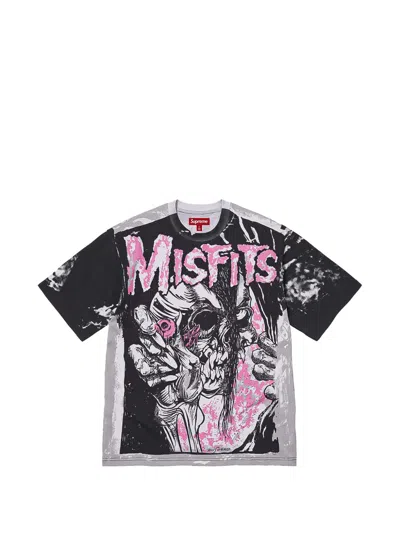 Supreme Misfits Graphic-print T-shirt In Black