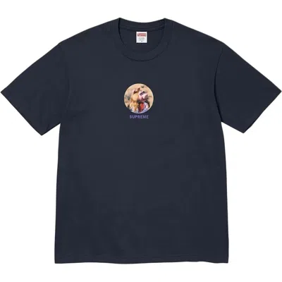 Supreme Miss Piggy T-shirt 'black' In Blue