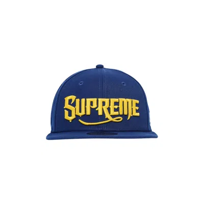 Pre-owned Supreme Mister Cartoon New Era 'light Royal' | Blue | Men's Size 7.375