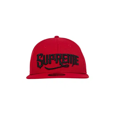 Pre-owned Supreme Mister Cartoon New Era 'red' | Men's Size 7.25