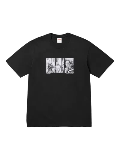 Supreme Mister Cartoon Pow T-shirt In Black