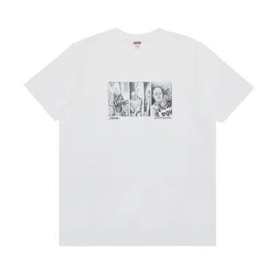 Pre-owned Supreme Mister Cartoon Pow Tee 'white'