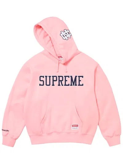 Supreme Kids' Mitchell & Ness® Ncaa "unc" Hoodie In Pink