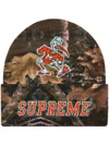 Supreme Mitchell & Ness® Ncaa "university Of Miami" Beanie In Green